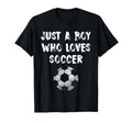 Just Who Loves Soccer T-Shirt - Aesthetic Graphic Unisex - T-Shirt, Sweatshirt, Hoodie