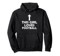 This Loves Football Player Soccer Fan Hoodie - Casual Everyday Wear Unisex - T-Shirt, Sweatshirt, Hoodie