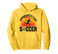 Apparently I Like Soccer Season Funny Hoodie - Streetwear Style Men Women - T-Shirt, Sweatshirt, Hoodie