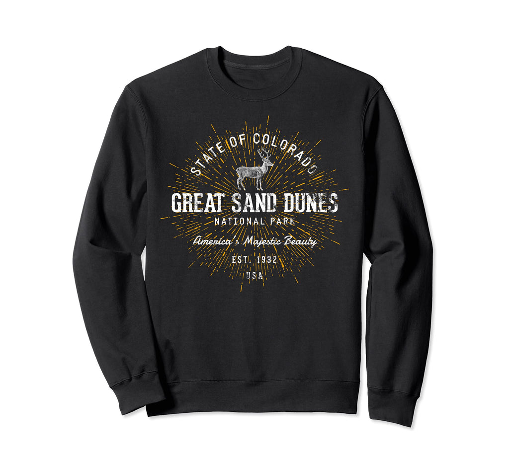 Great Sand Dunes National Park Sweatshirt - Unique Graphic Men Women - T-Shirt, Sweatshirt, Hoodie