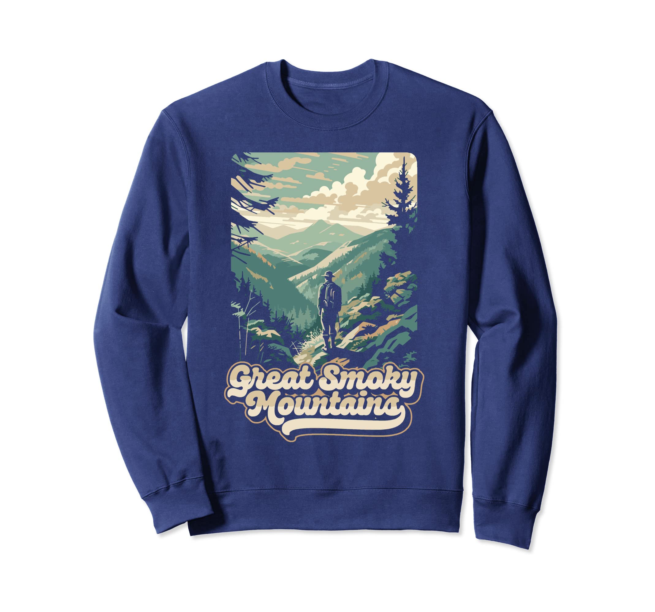 Great Smoky Mountains Hiking Sweatshirt - Fun Novelty Design Unisex - T-Shirt, Sweatshirt, Hoodie