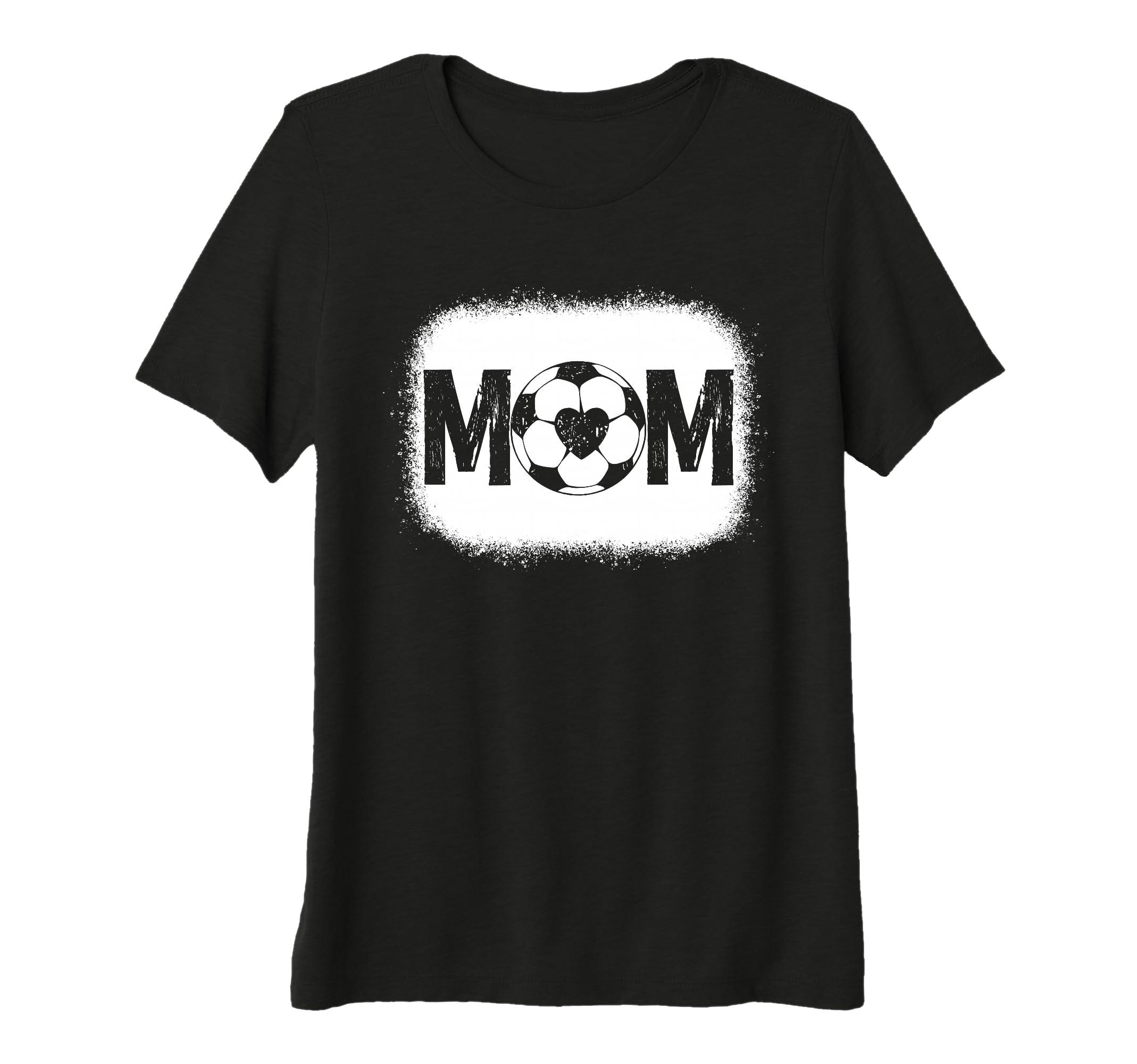 Womens Soccer Mom Heart Ball Sports Fan T-Shirt - Streetwear Style Unisex - T-Shirt, Sweatshirt, Hoodie