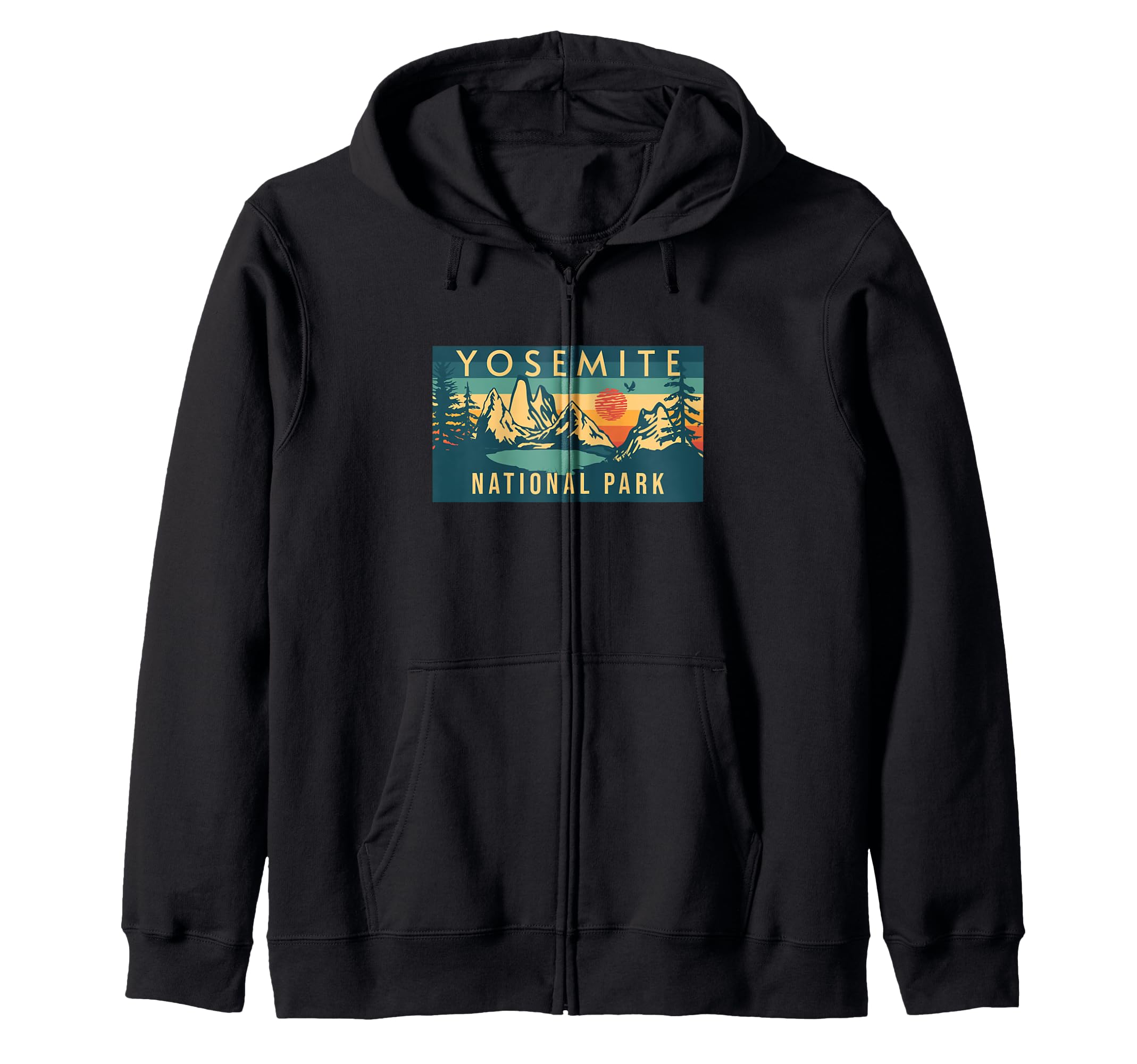 Yosemite National Park California Usa T-Shirt - Minimalist Print Men Women - T-Shirt, Sweatshirt, Hoodie
