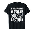 Proud Ice Hockey Goalie Brother Hockey T-Shirt - Graphic Print Men Women - T-Shirt, Sweatshirt, Hoodie