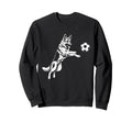 German Shepherd Soccer Player Dog Sweatshirt - Trendy Graphic Men Women - T-Shirt, Sweatshirt, Hoodie
