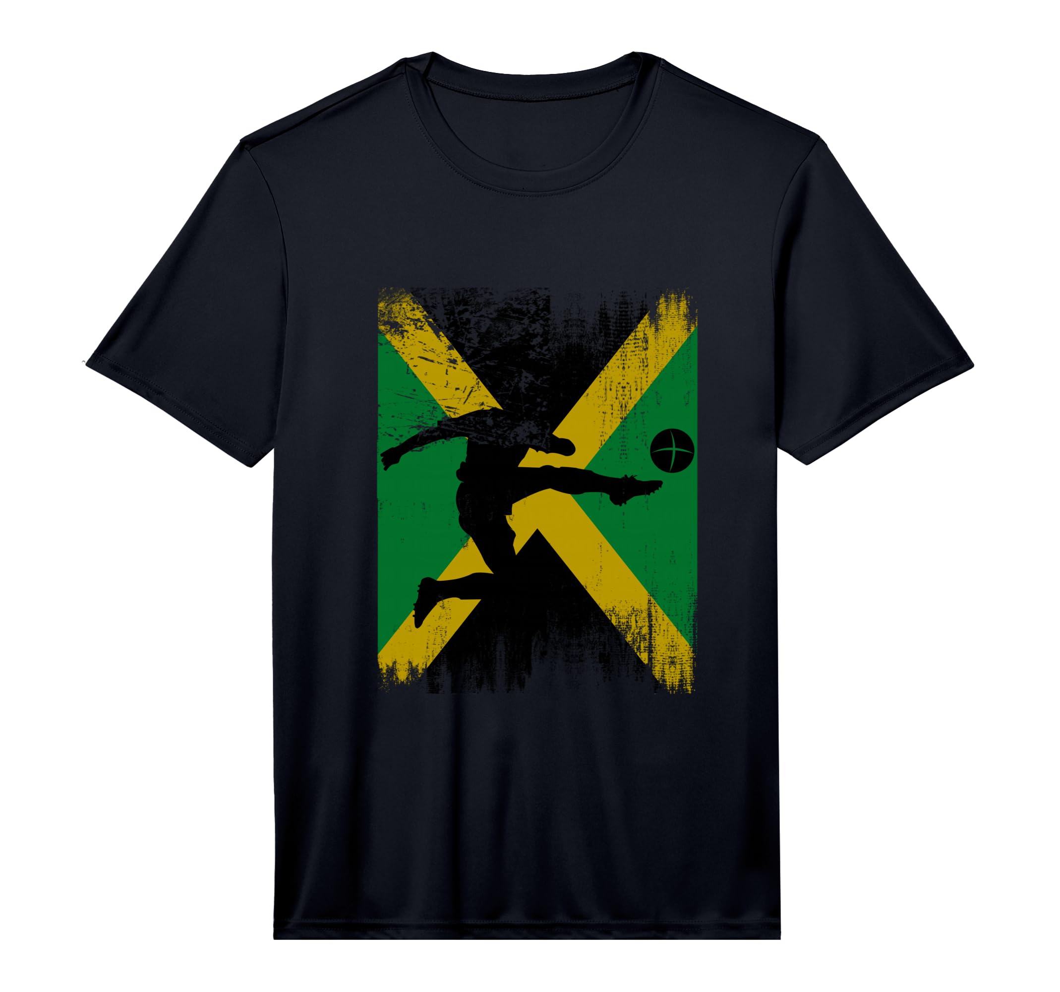 Jamaica Soccer Jamaican Football T-Shirt - Unique Graphic for Adults - T-Shirt, Sweatshirt, Hoodie