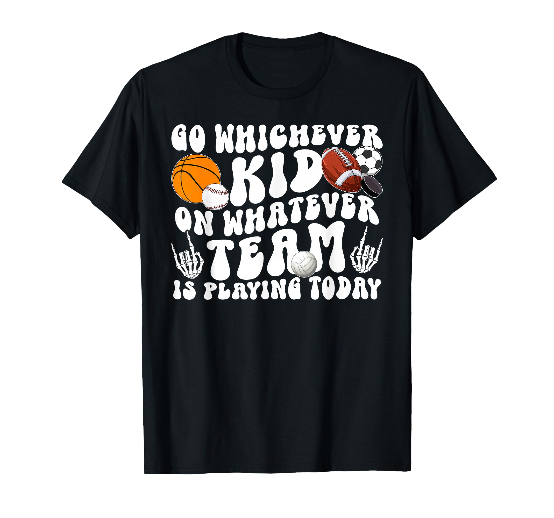 Sports Mom Groovy Sports Mama Sports T-Shirt - Novelty Apparel for Adults - T-Shirt, Sweatshirt, Hoodie