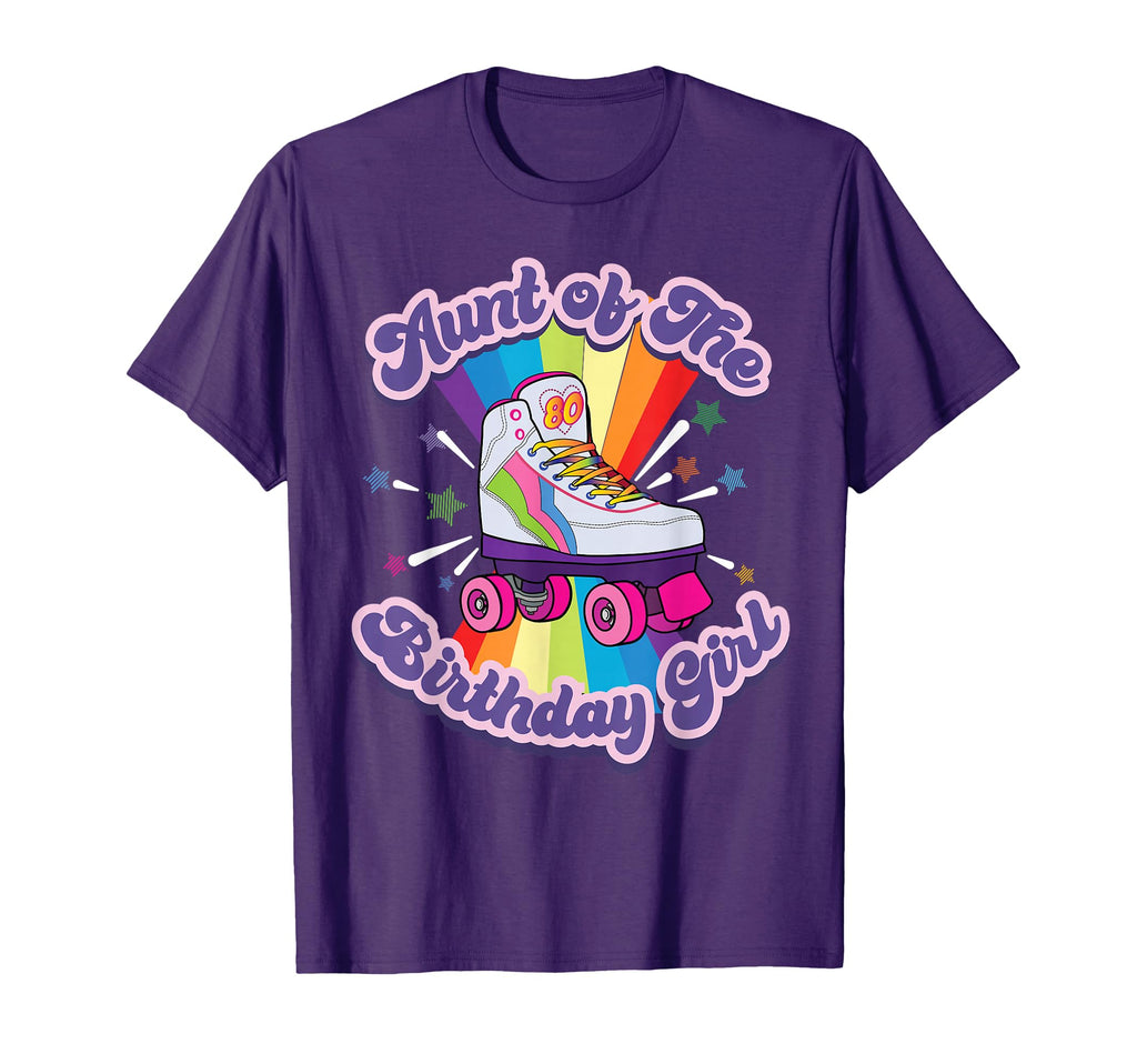 Aunt Birthday Funny Roller Skate Gift T-Shirt - Streetwear Style Men Women - T-Shirt, Sweatshirt, Hoodie