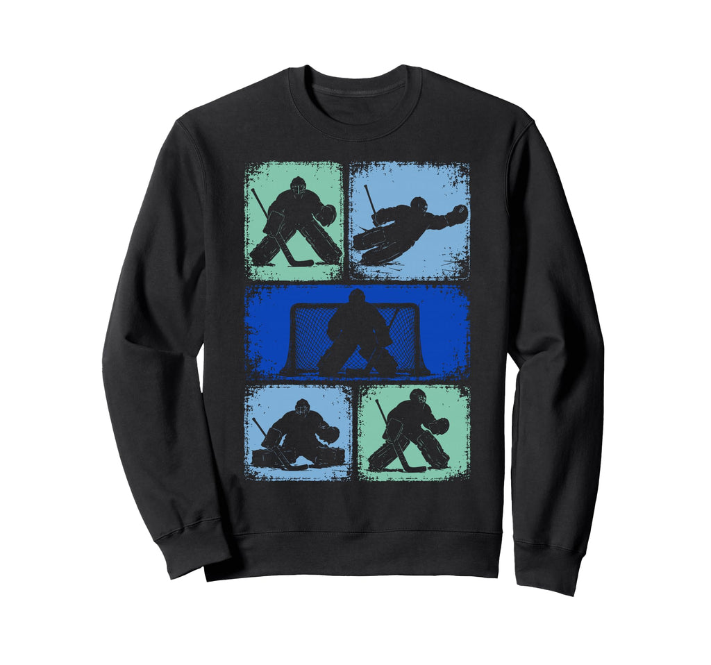 Ice Hockey Goalkeeper Sweatshirt - Streetwear Style Men Women - T-Shirt, Sweatshirt, Hoodie