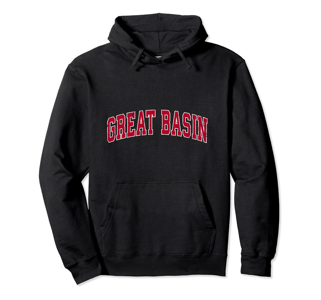 Great Basin National Park Sports Red Hoodie - Graphic Print Unisex - T-Shirt, Sweatshirt, Hoodie