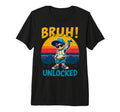 Gamer Bruh Unlocked Funny Gaming Video T-Shirt - Unique Graphic for Adults - T-Shirt, Sweatshirt, Hoodie