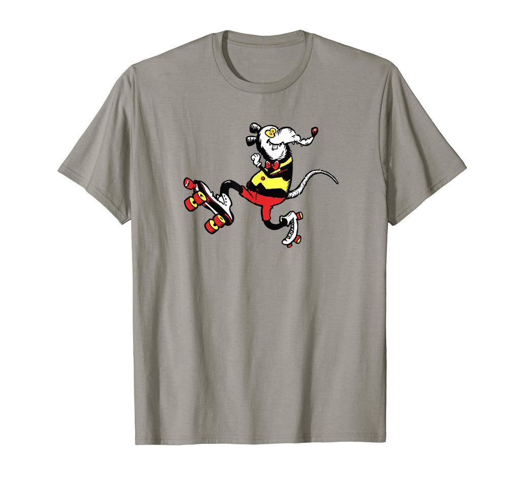 Roller Skating Funky Rink Rat T-Shirt - Fun Novelty Design for Adults - T-Shirt, Sweatshirt, Hoodie