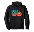 Indiana Dunes National Park 70S 80S Hoodie - Fun Novelty Design for Adults - T-Shirt, Sweatshirt, Hoodie