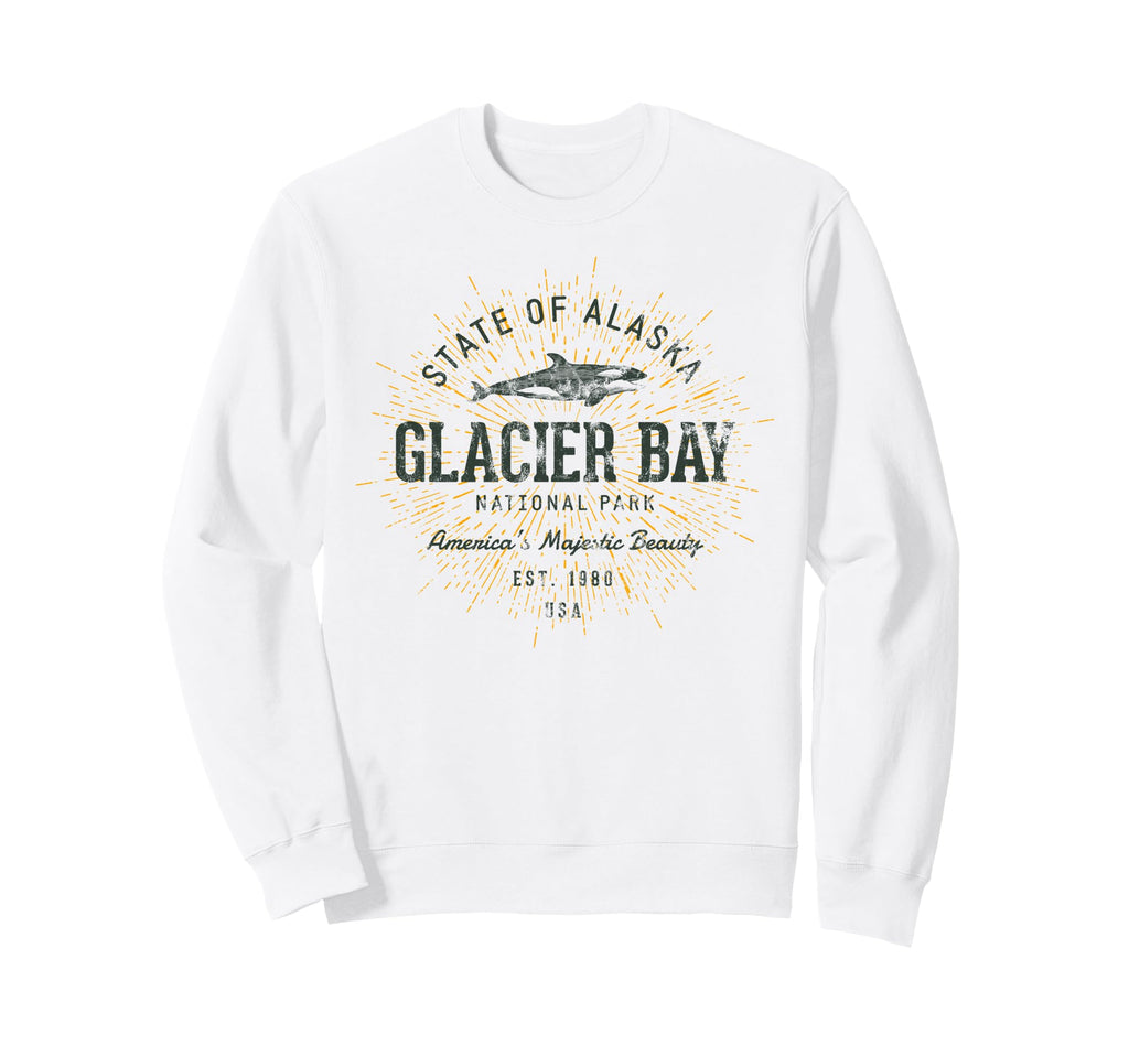 Glacier Bay National Park Sweatshirt - Unique Graphic for Adults - T-Shirt, Sweatshirt, Hoodie