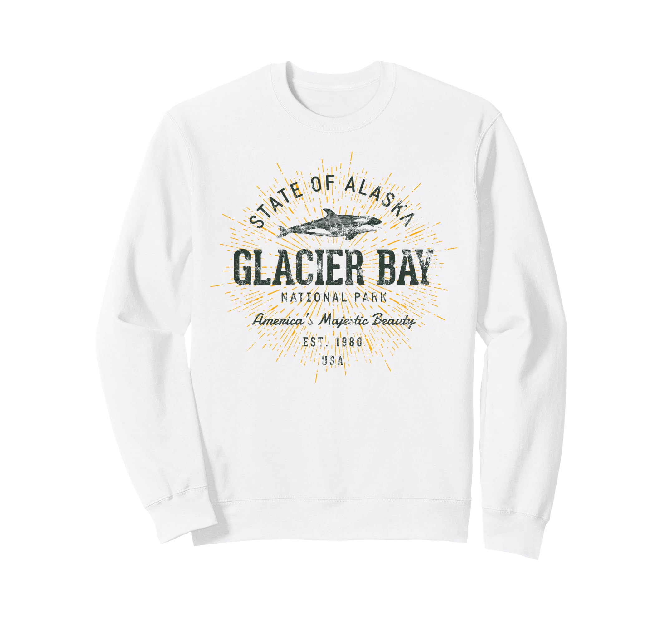 Glacier Bay National Park Sweatshirt - Unique Graphic for Adults - T-Shirt, Sweatshirt, Hoodie