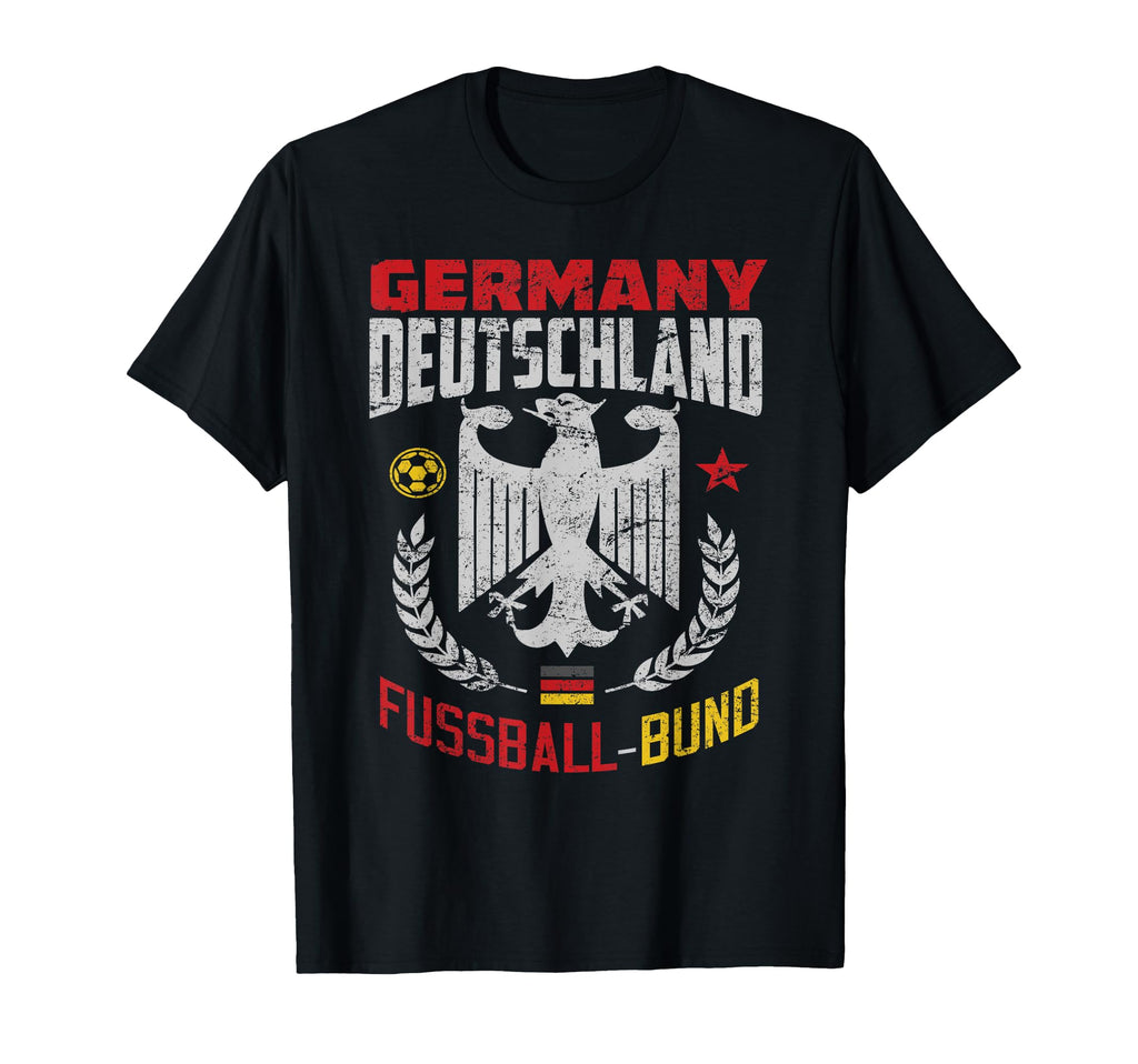 German Football Flag Germany Germans T-Shirt - Trendy Graphic for Adults - T-Shirt, Sweatshirt, Hoodie