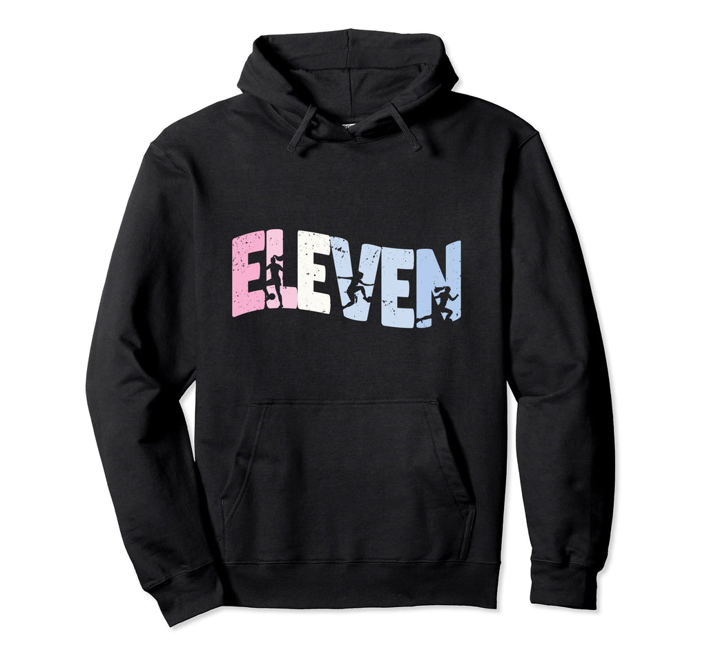 11 Year Old Soccer Birthday 11Th B Day Hoodie - Minimalist Print Men Women - T-Shirt, Sweatshirt, Hoodie