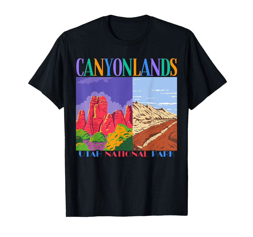 Canyonlands National Park Utah T-Shirt - Unique Graphic Unisex - T-Shirt, Sweatshirt, Hoodie