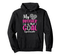 Proud Soccer Goalie Sister Soccer Keeper Hoodie - Unique Graphic Men Women - T-Shirt, Sweatshirt, Hoodie