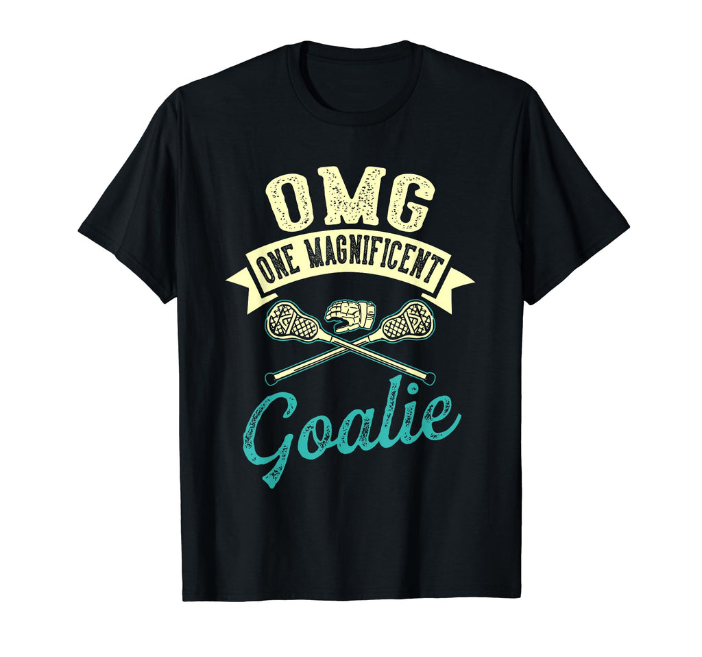 Funny Goalkeeper Lacrosse Lax Goalie T-Shirt - Aesthetic Graphic Unisex - T-Shirt, Sweatshirt, Hoodie
