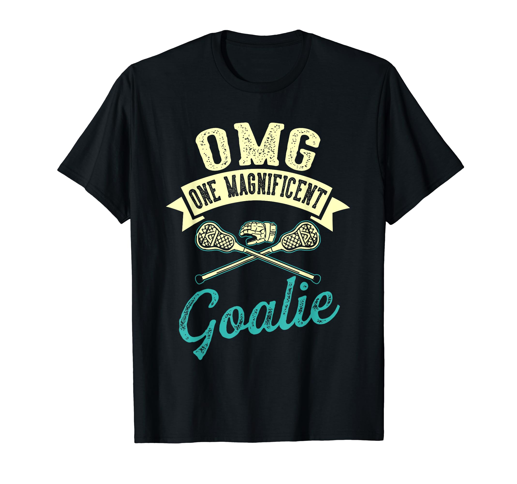 Funny Goalkeeper Lacrosse Lax Goalie T-Shirt - Aesthetic Graphic Unisex - T-Shirt, Sweatshirt, Hoodie