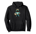 Pug Dog Soccer Player Ball Champion Fan Hoodie - Custom Art Print Unisex - T-Shirt, Sweatshirt, Hoodie