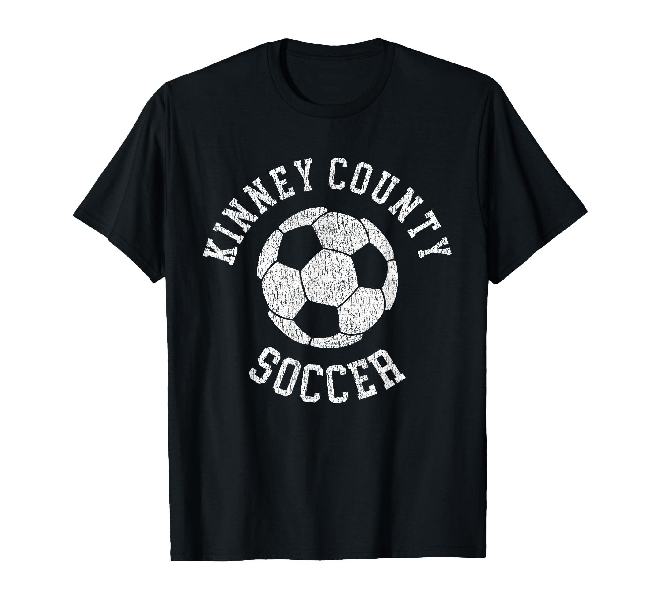 Kinney County Soccer Distressed 90S T-Shirt - Unique Graphic Unisex - T-Shirt, Sweatshirt, Hoodie