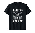 Raising Hockey Keeper Mom Ice Hockey T-Shirt - Unique Graphic for Adults - T-Shirt, Sweatshirt, Hoodie