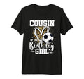 Cousin Birthday Soccer Cousin Leopard T-Shirt - Unique Graphic Men Women - T-Shirt, Sweatshirt, Hoodie