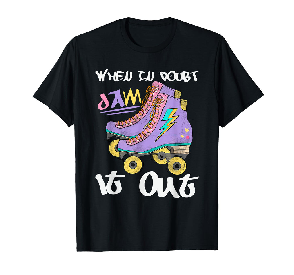 Roller Derby Skate Colorful Roller T-Shirt - Minimalist Print for Adults - T-Shirt, Sweatshirt, Hoodie