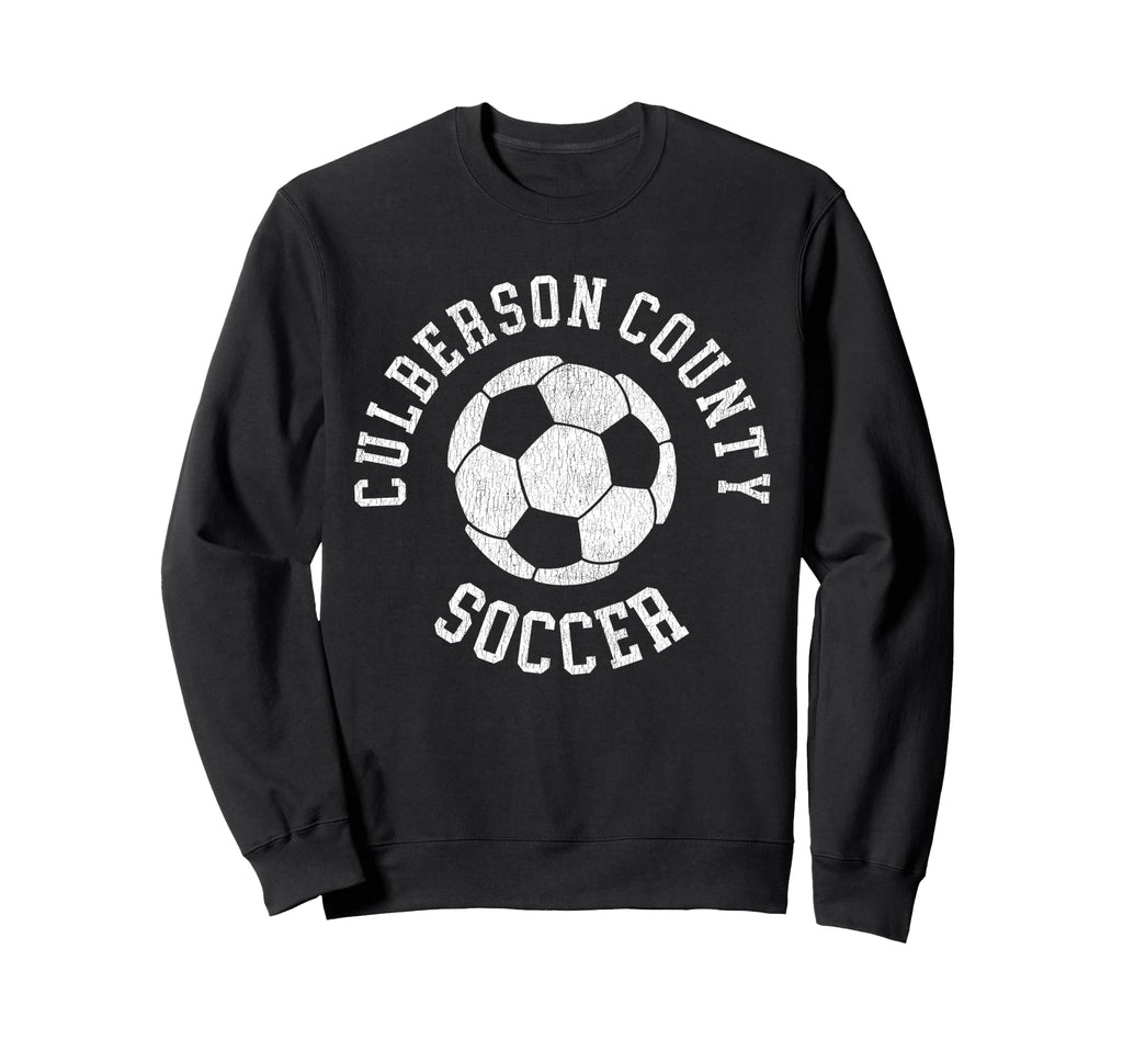 Culberson County Soccer Distressed 90S Sweatshirt - Streetwear Style Unisex - T-Shirt, Sweatshirt, Hoodie