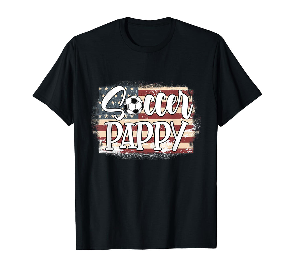 American Flag Soccer Pappy T-Shirt - Minimalist Print Unisex - T-Shirt, Sweatshirt, Hoodie