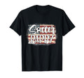 American Flag Soccer Pappy T-Shirt - Minimalist Print Unisex - T-Shirt, Sweatshirt, Hoodie