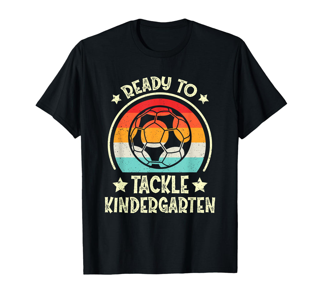 Ready To Tackle Kindergarten Back To T-Shirt - Aesthetic Graphic Men Women - T-Shirt, Sweatshirt, Hoodie