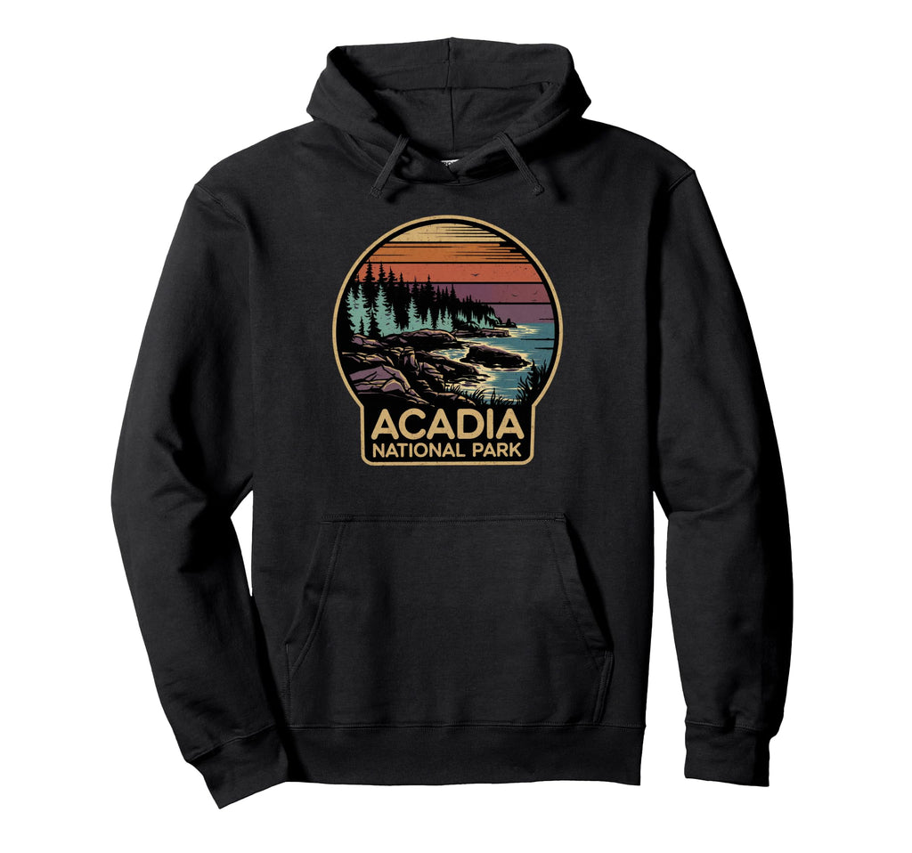 Acadia National Park Scenic Acadia Hoodie - Minimalist Print Unisex - T-Shirt, Sweatshirt, Hoodie
