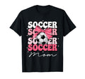 Groovy Soccer Mom Mother Coquette Bow T-Shirt - Trendy Graphic for Adults - T-Shirt, Sweatshirt, Hoodie