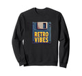 90S Fun Floppy Disc Cassette Tape Vibe Sweatshirt - Graphic Print Unisex - T-Shirt, Sweatshirt, Hoodie