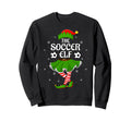 Soccer Elf Family Elf Squad Sweatshirt - Custom Art Print Unisex - T-Shirt, Sweatshirt, Hoodie