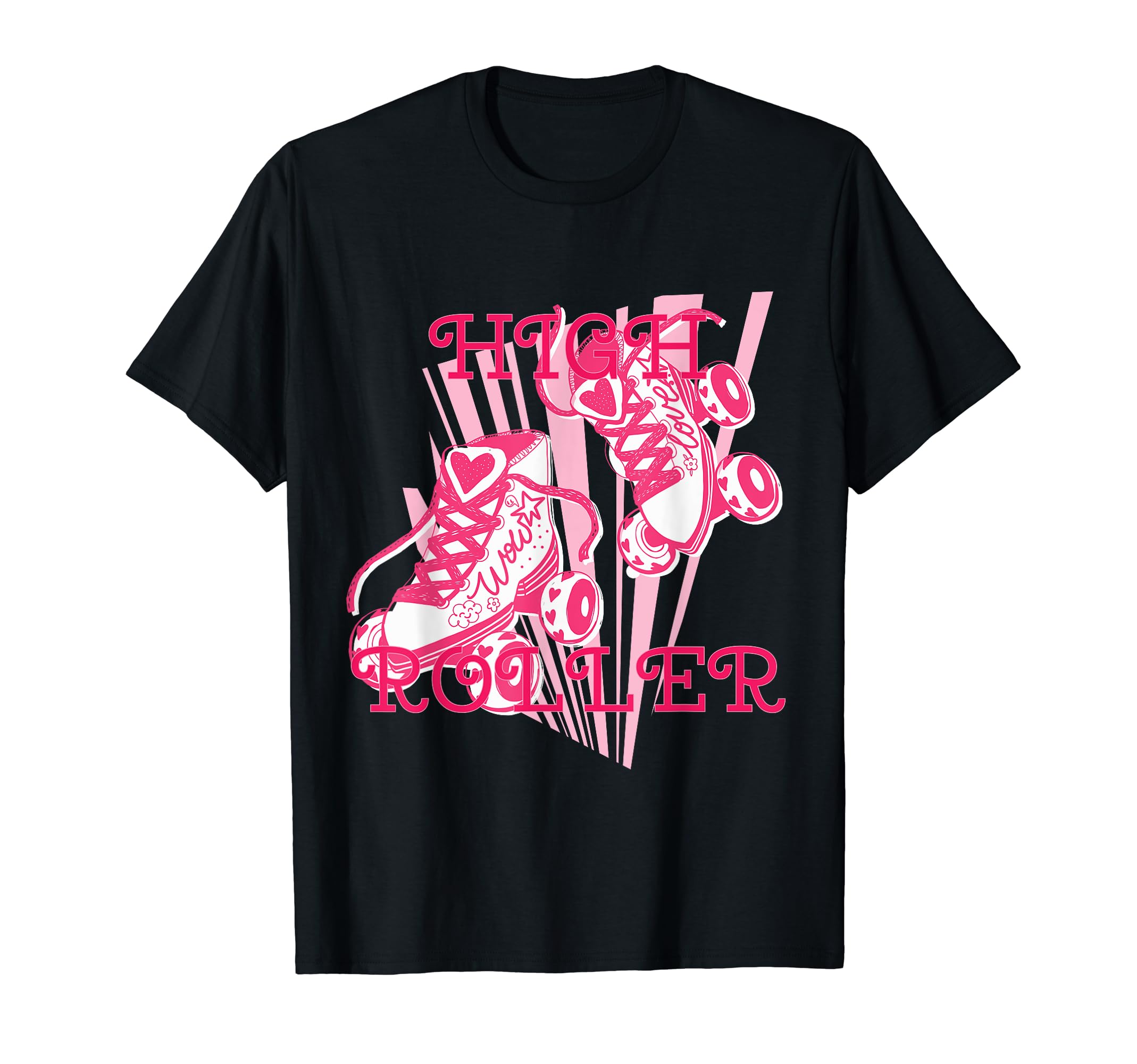 High Roller Skating Roller Derby T-Shirt - Novelty Apparel for Adults - T-Shirt, Sweatshirt, Hoodie