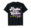 Roller Skates Rollin And Groovin Rink T-Shirt - Fun Novelty Design Unisex - T-Shirt, Sweatshirt, Hoodie