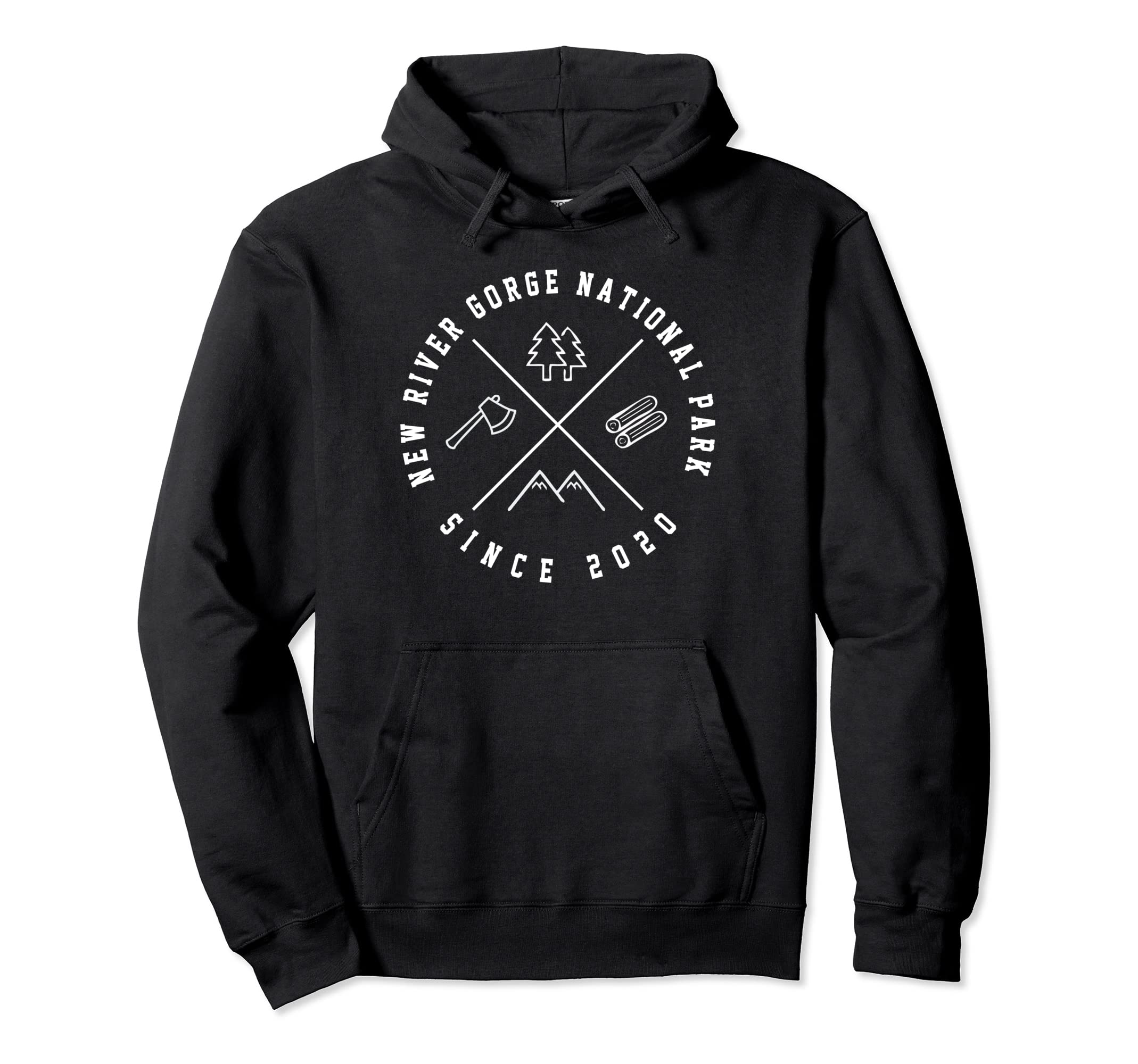New River Gorge National Park Hoodie - Minimalist Print Men Women - T-Shirt, Sweatshirt, Hoodie