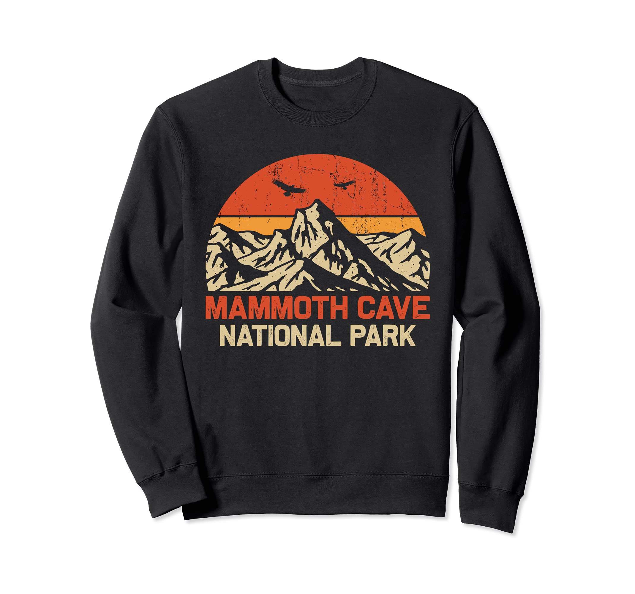 Travel Lover Mountain Mammoth Cave Sweatshirt - Trendy Graphic Unisex - T-Shirt, Sweatshirt, Hoodie
