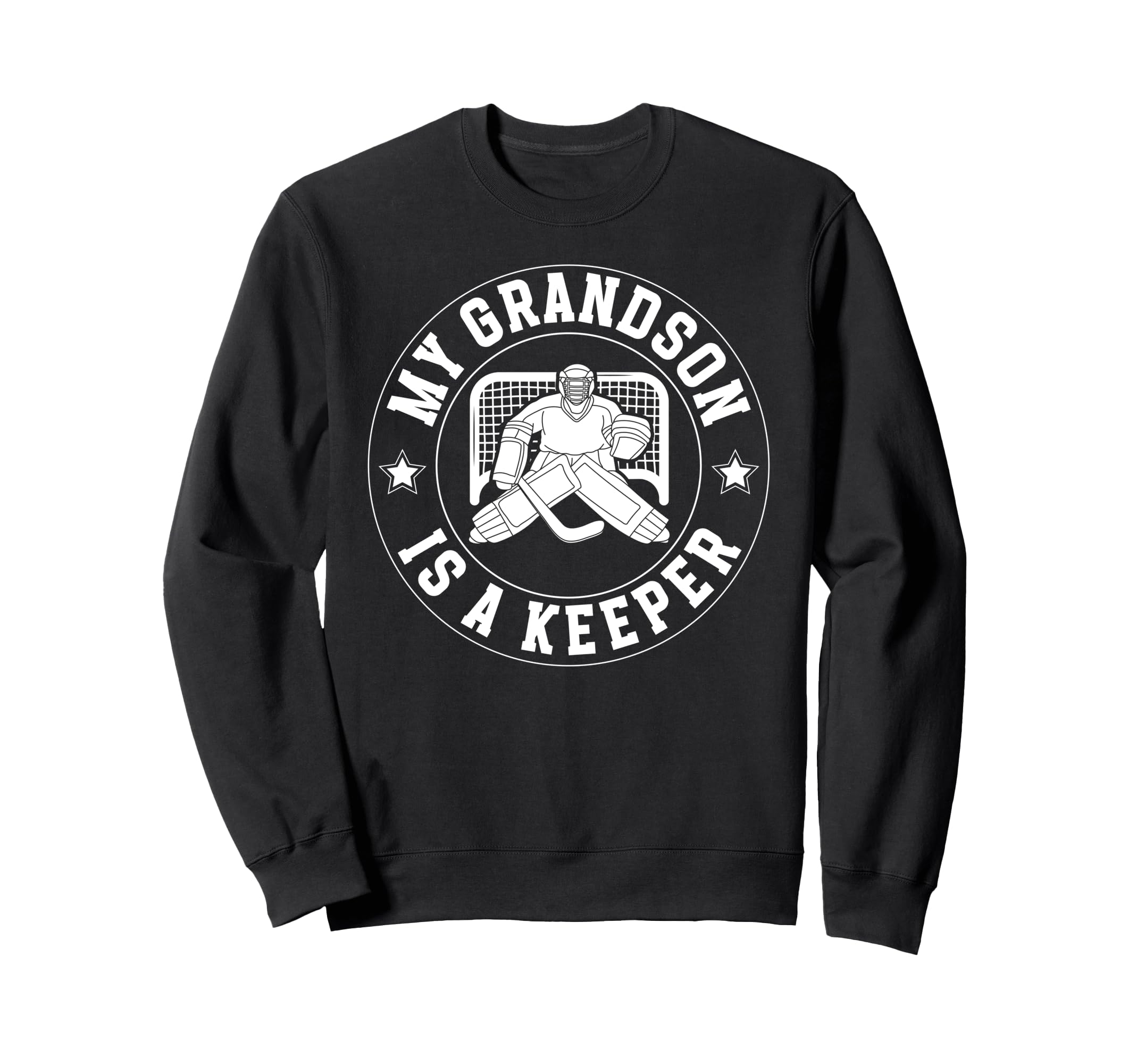 Proud Hockey Keeper Papaw Ice Hockey Sweatshirt - Aesthetic Graphic Unisex - T-Shirt, Sweatshirt, Hoodie