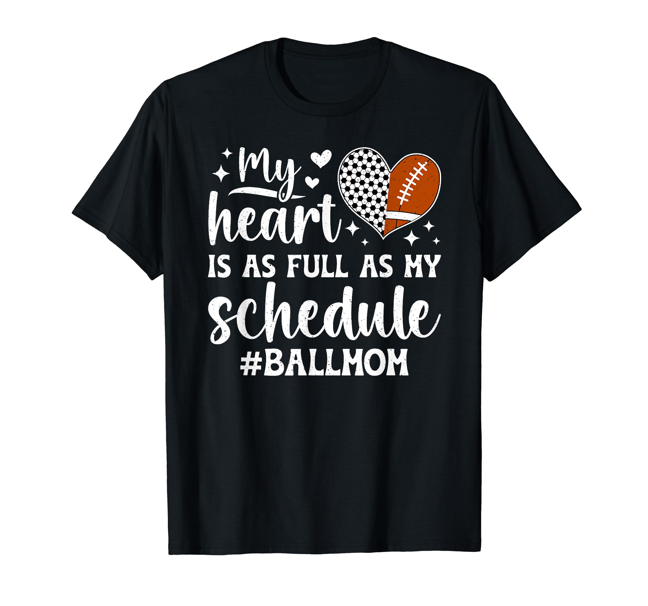 Ball Mom Proud Football Soccer Mom T-Shirt - Unique Graphic Unisex - T-Shirt, Sweatshirt, Hoodie