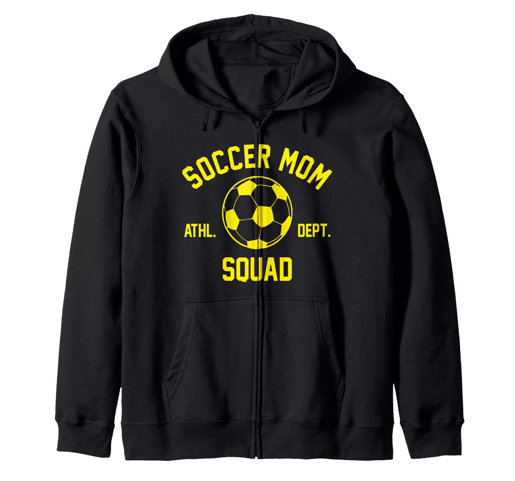 Soccer Mom Squad Gifts Hoodie - Streetwear Style for Adults - T-Shirt, Sweatshirt, Hoodie