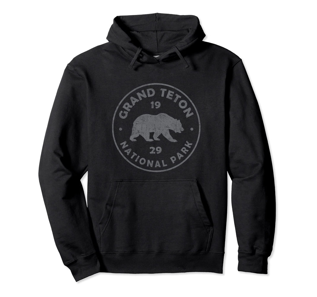 Grand Teton National Park Wyoming Est Hoodie - Trendy Graphic for Adults - T-Shirt, Sweatshirt, Hoodie