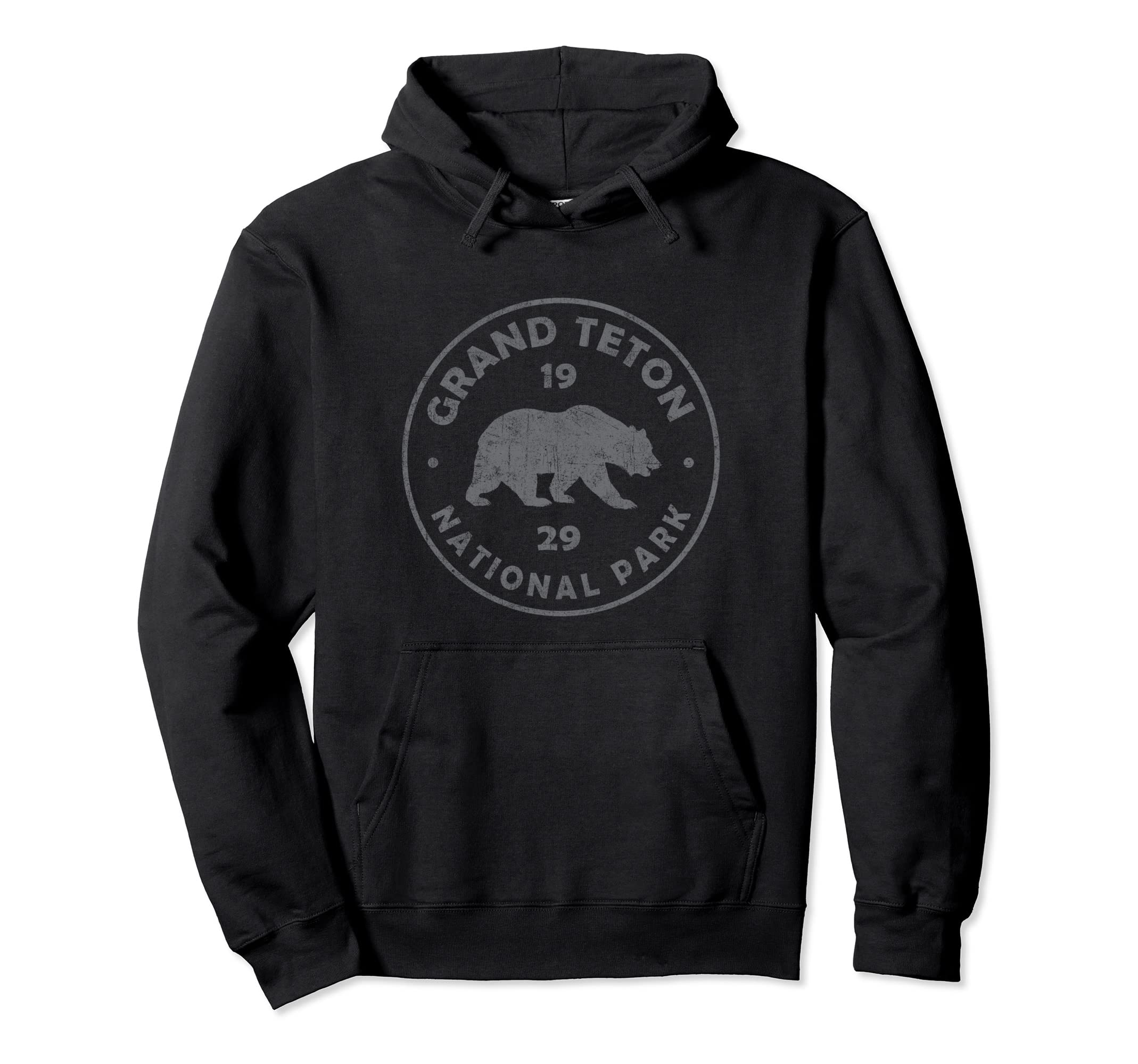 Grand Teton National Park Wyoming Est Hoodie - Trendy Graphic for Adults - T-Shirt, Sweatshirt, Hoodie