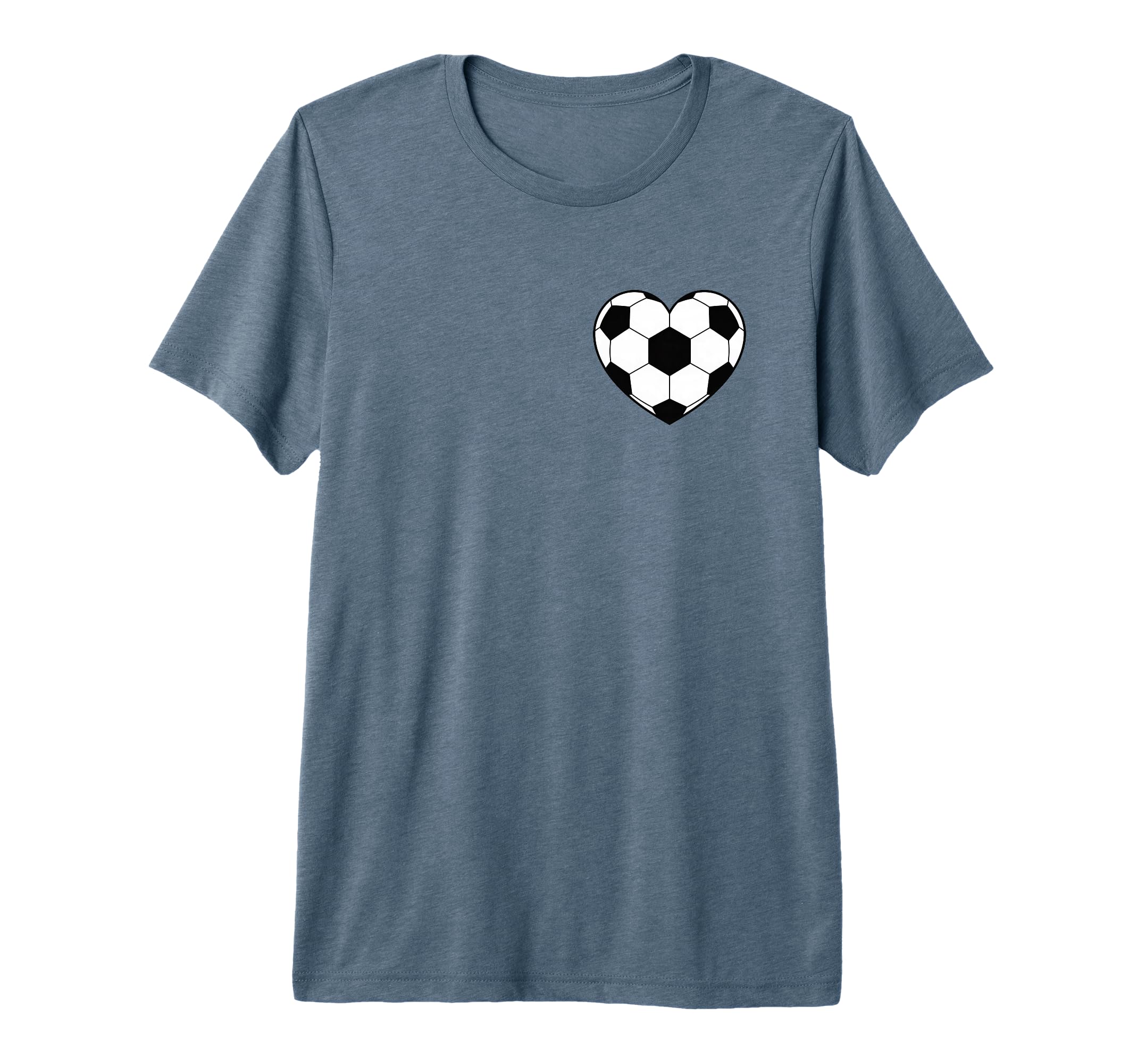 Soccer Love Heart Fans And Players T-Shirt - Streetwear Style Men Women - T-Shirt, Sweatshirt, Hoodie