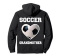 Soccer Grandmother Family Matching Hoodie - Custom Art Print for Adults - T-Shirt, Sweatshirt, Hoodie