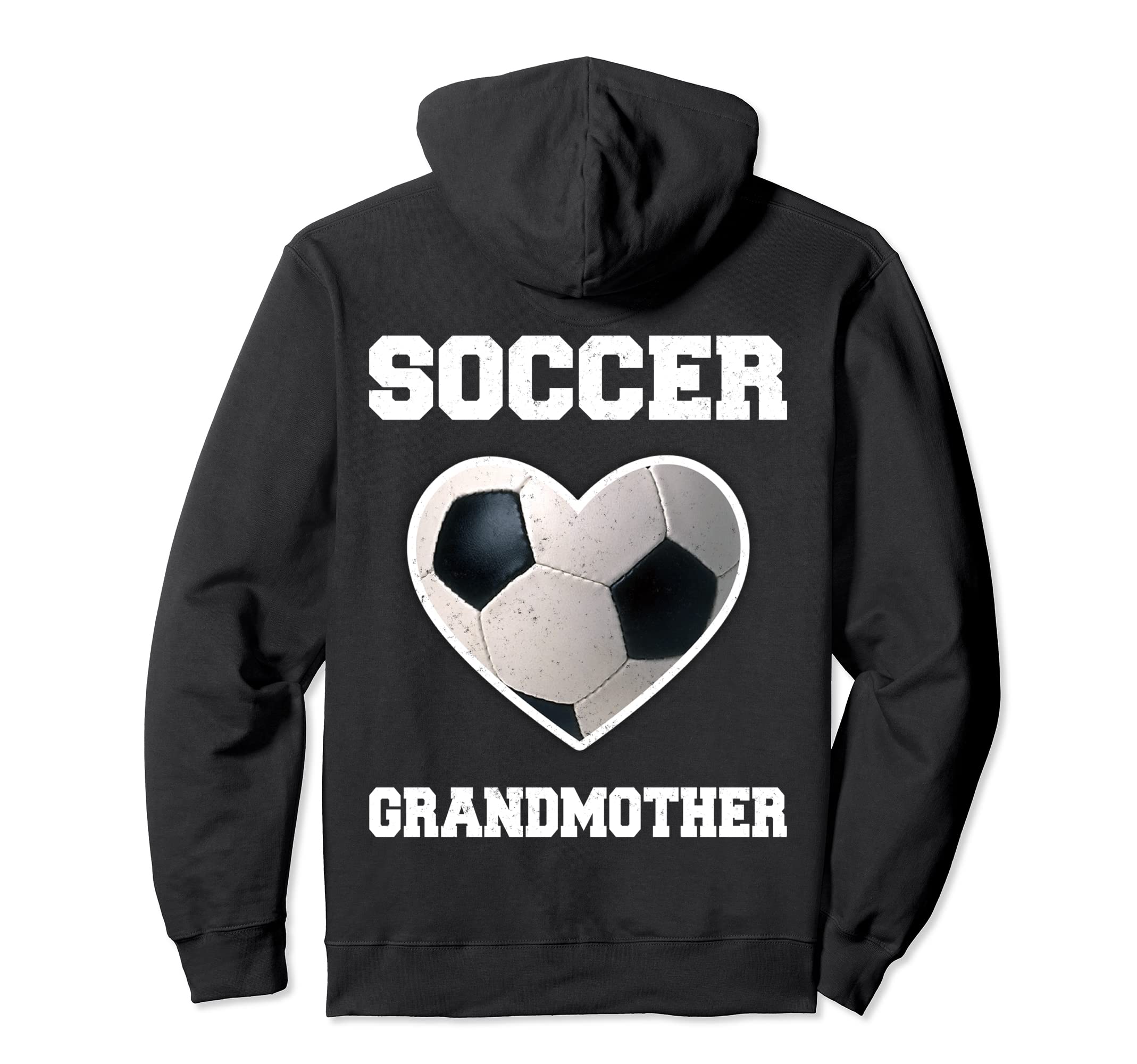 Soccer Grandmother Family Matching Hoodie - Custom Art Print for Adults - T-Shirt, Sweatshirt, Hoodie